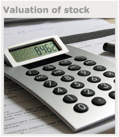 Valuation  of stock
